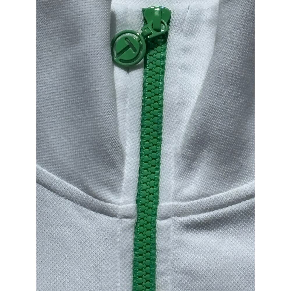 Talbots: T by Talbots Lightweight 1/4 Zip Sporty Chic Womens Pullover 3/4Sleeves - Picture 14 of 17